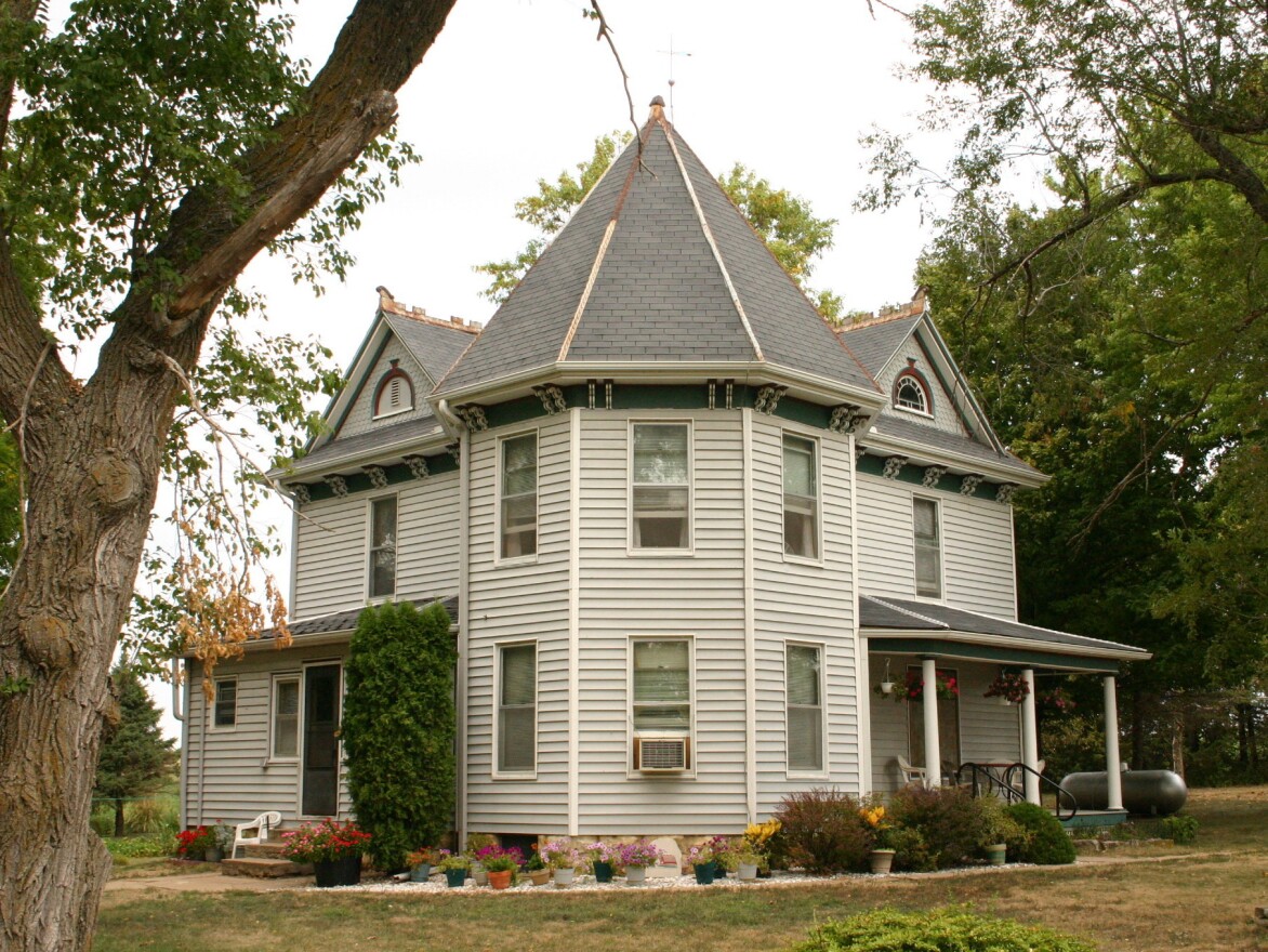 Four generations of Wohlers have lived in the 106-year-old farmhouse.